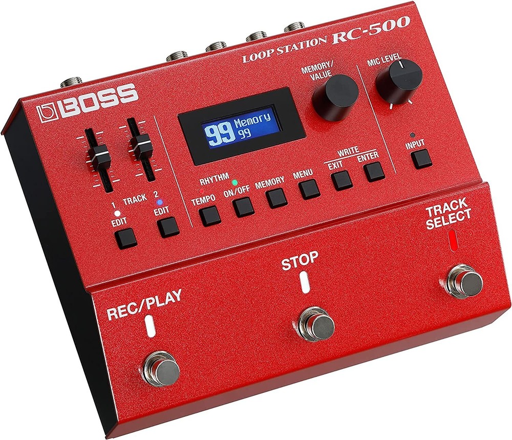 BOSS RC-500 Loop Station Looper Sequencer Effect Pedal Numerous Rhythm Patterns
