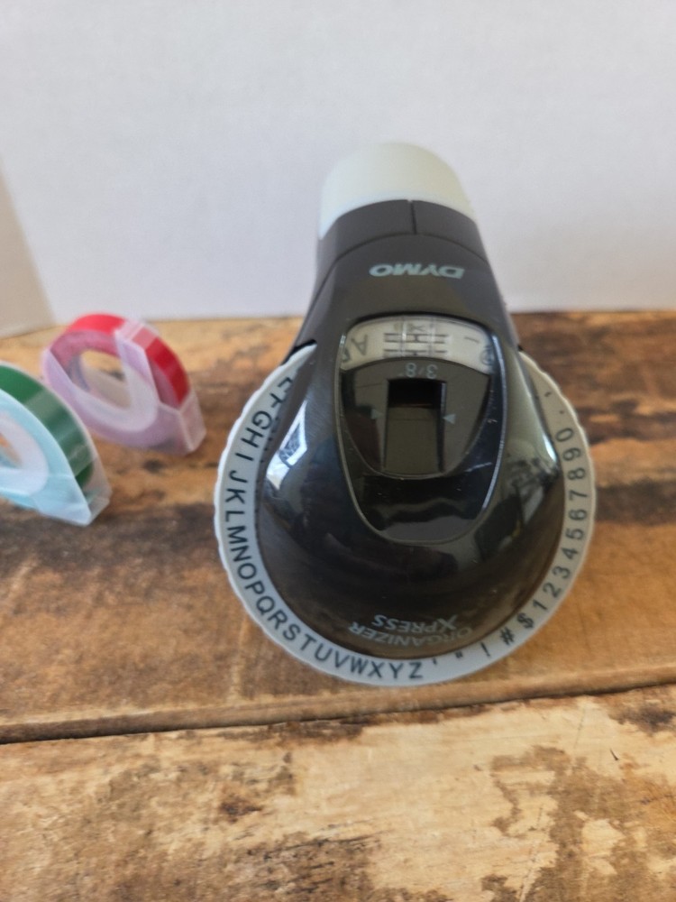DYMO Organizer Xpress Handheld Embossing Label Maker & Tapes