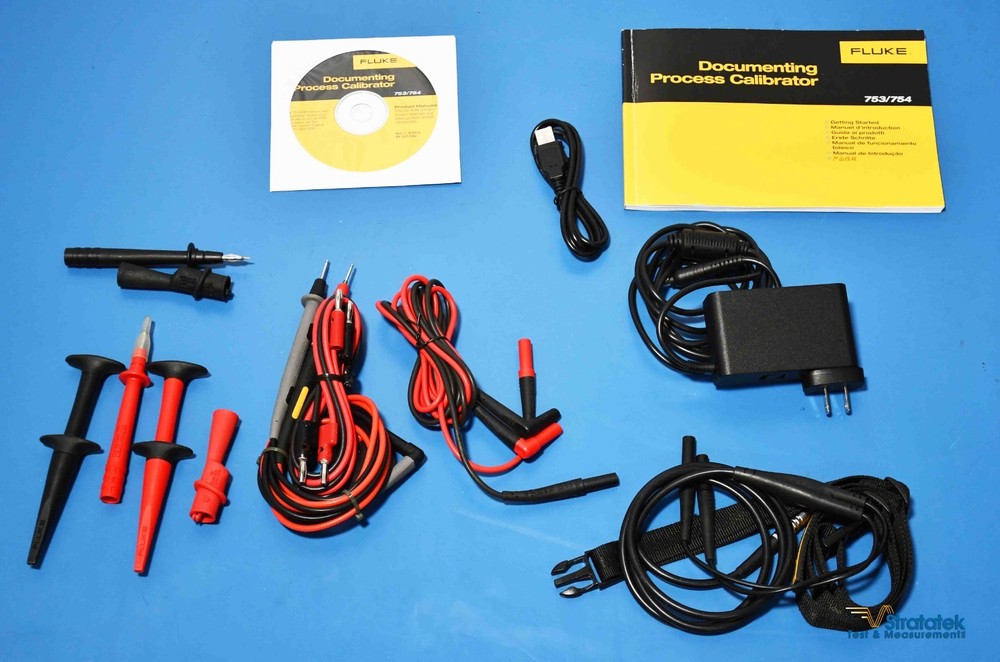Fluke 754 Documenting Multifunction Process Calibrator HART NIST Calibrated