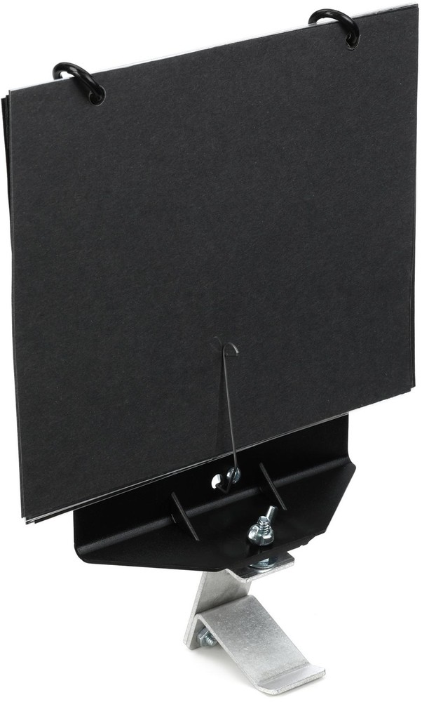 D.E.G. HC245 Marching Bass Drum Lyre - Black (2-pack) Bundle