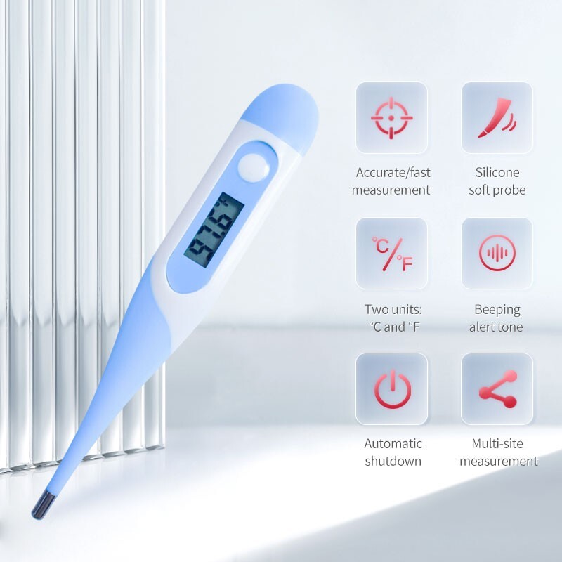 T15S Digital Veterinary Electronic Thermometer Temperature Sensor Accurate Alarm
