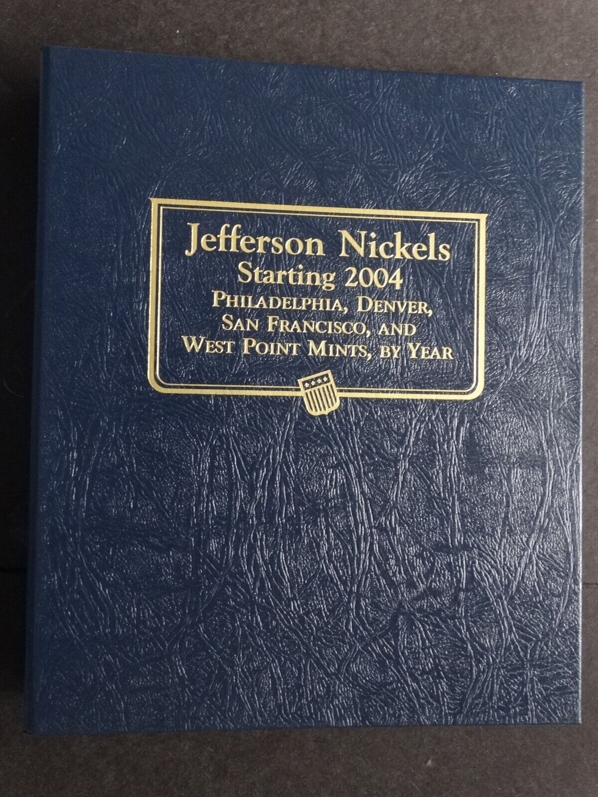 Set of 2 Whitman Jefferson Nickel 1938-2024 Coin Album Book P,D & San Francisco