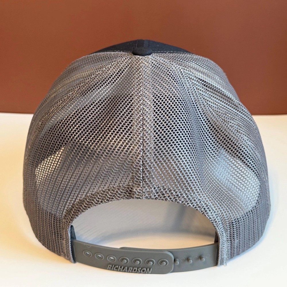Vampire Bat Blood Bag Patch Hat – Hand Sewn Leatherette Patch Snapback