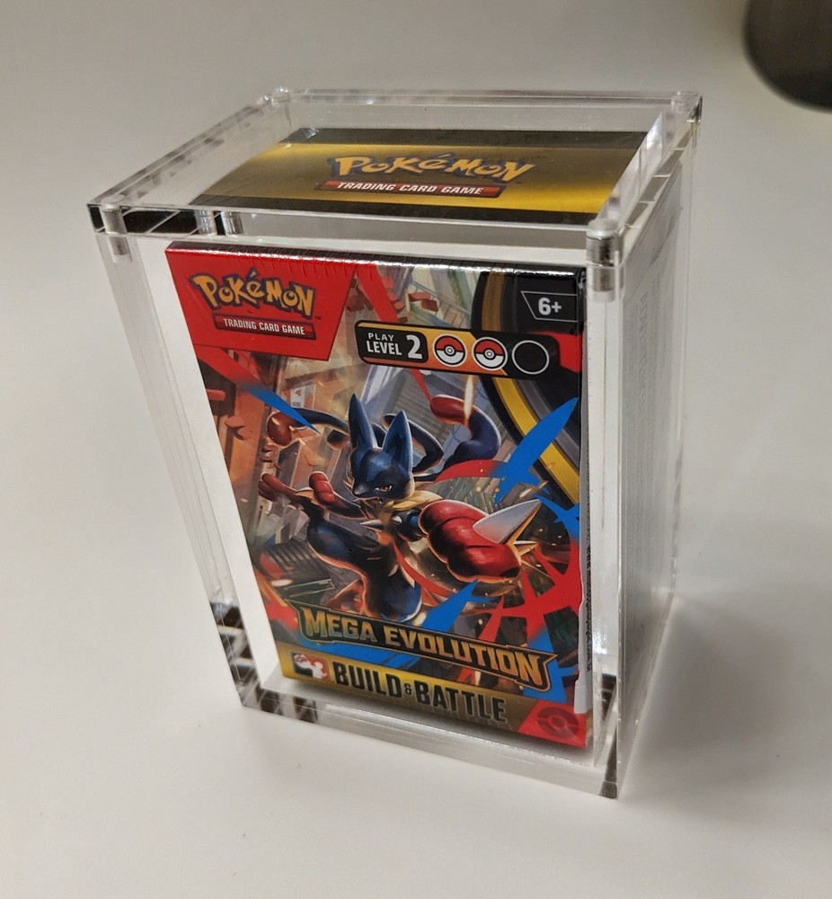 Pokemon Build & Battle Box Acrylic Protective Display Case
