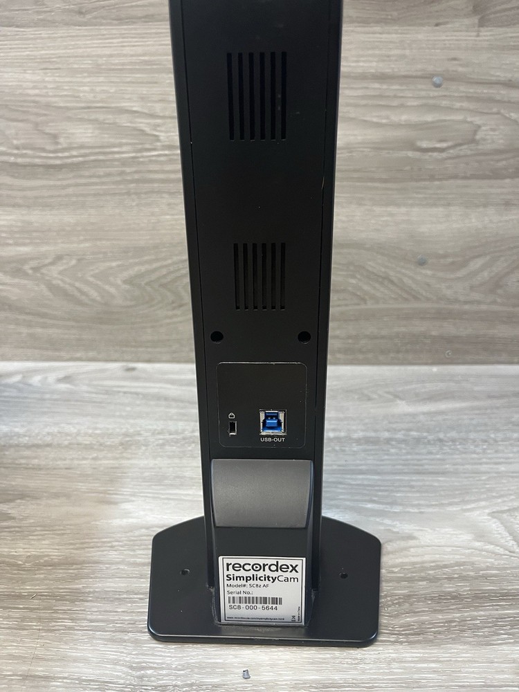 Recordex, SimplicityCam SC8z AF Document Camera, Tested Working