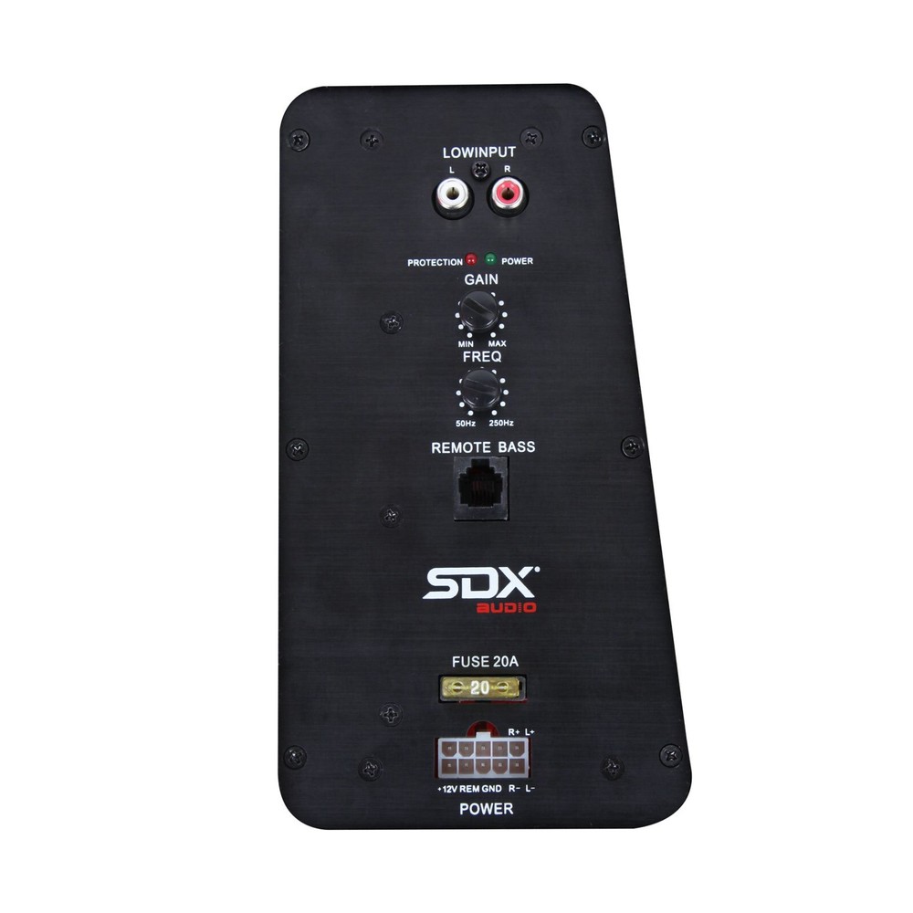 SDX Audio 10” Compact Active Subwoofer System Amplifier Preload Subwoofer