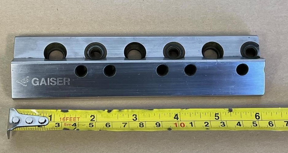 GAISER RAIL  6.125" OAL