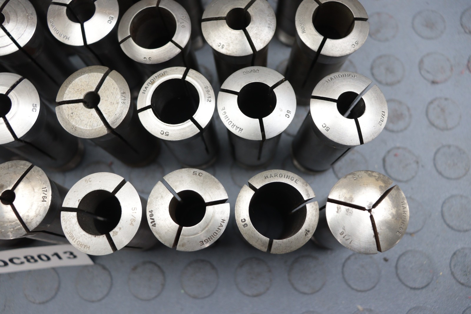 HARDINGE 5C COLLET LOT OF 40 LOC8013