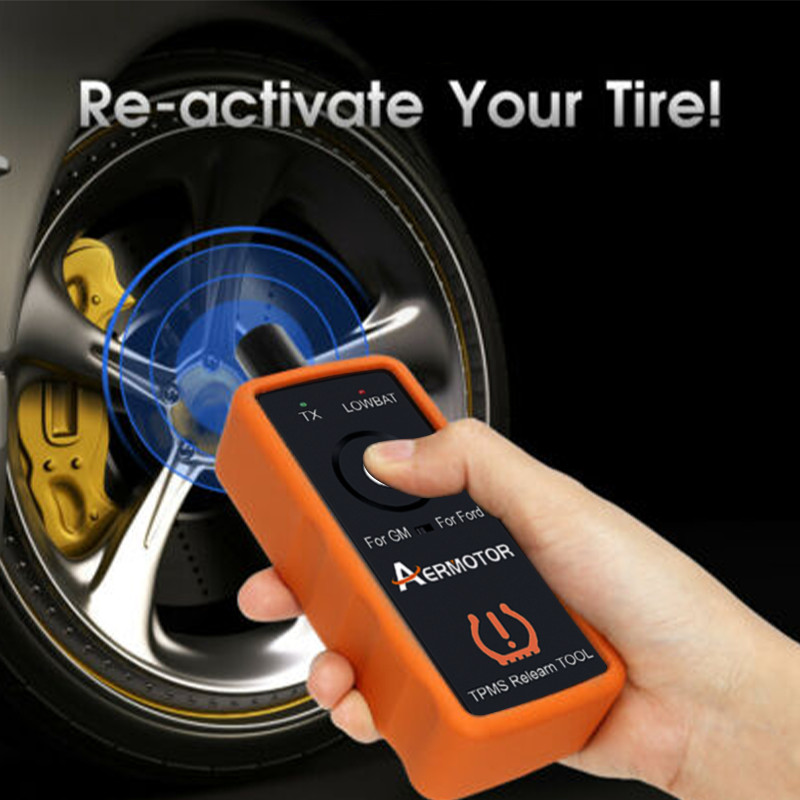 Universal TPMS Reset Tool Relearn Tool Auto Tire Pressure Sensor For Ford For GM