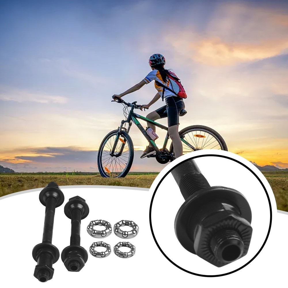Bicycle Components Bicycle Solid Axle Front And Rear Hub Bead Racks Cycling