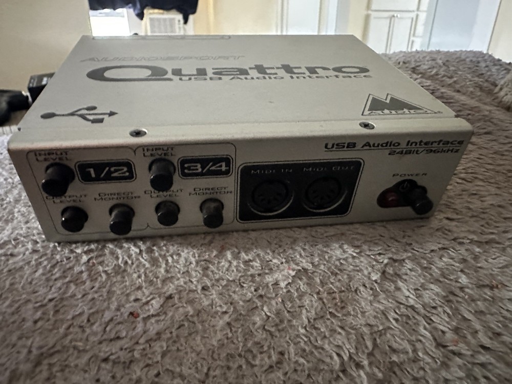 M-Audio Audiosport Quattro USB Audio Interface