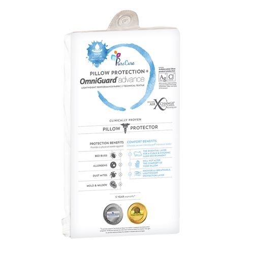New Purecare Pillow White Protector