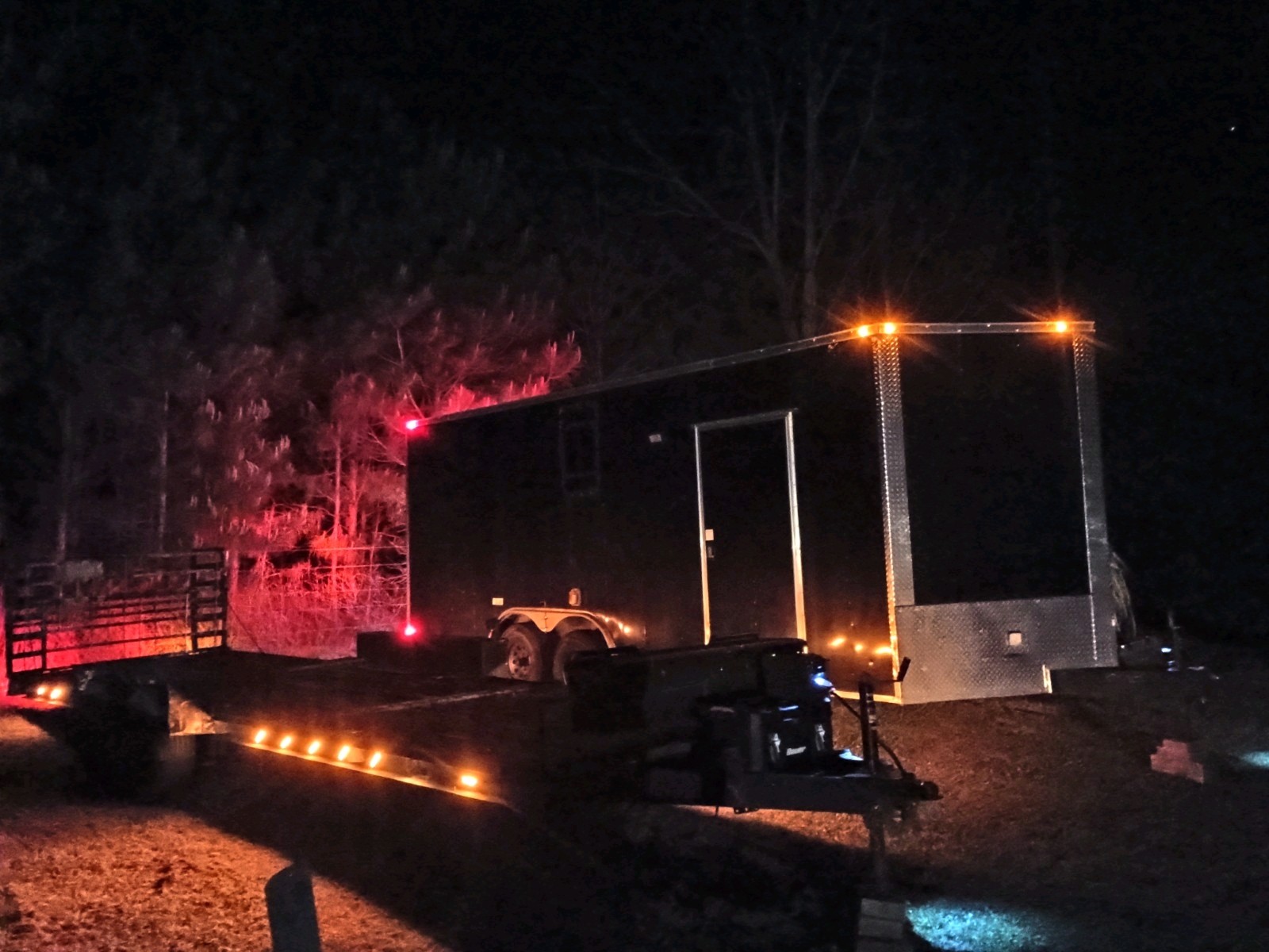 7RV/4&5 Flat Trailer Light Tester Box Power By Milwaukee M12 Drill Battery