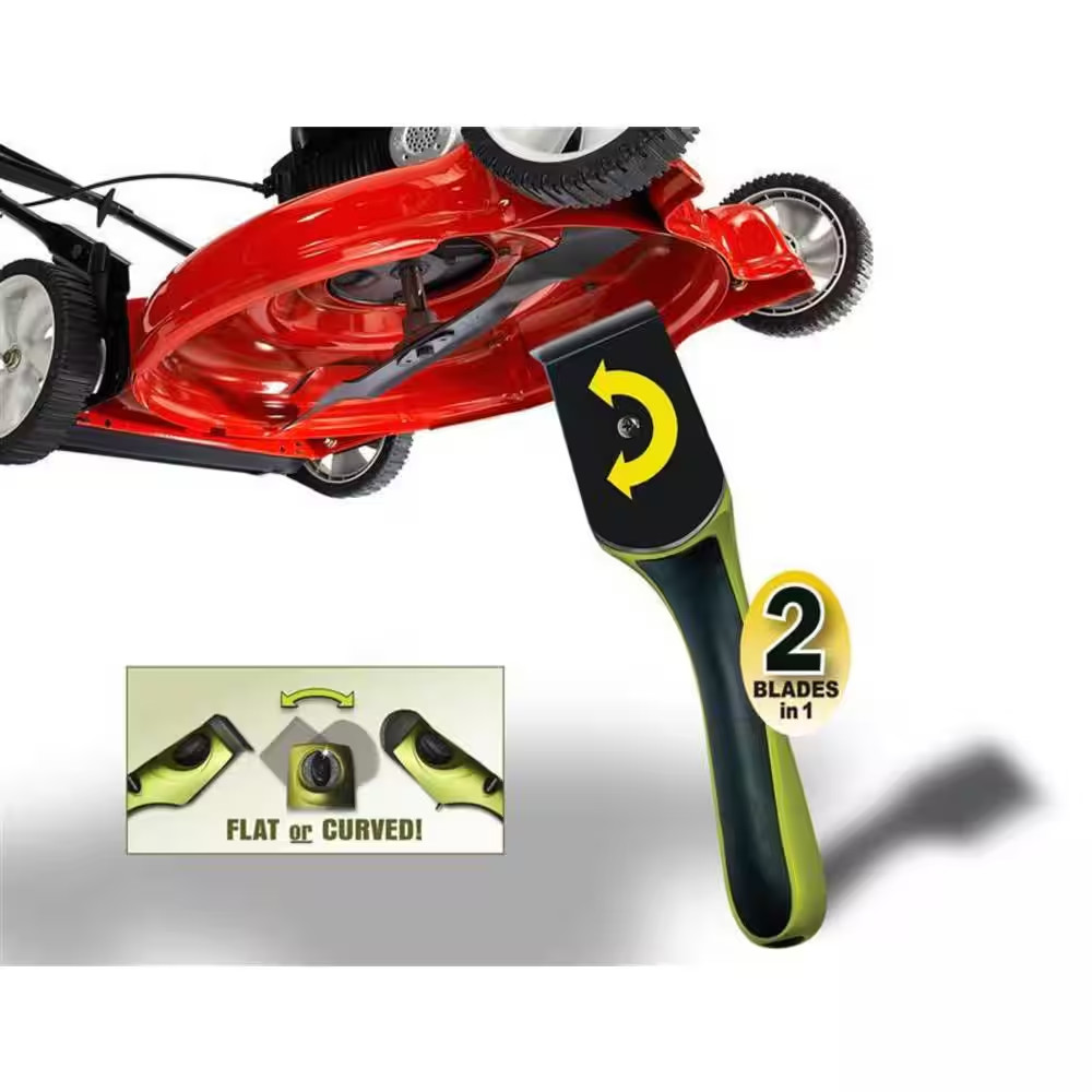 Grass-Hawk Dual-Bladed Mower Scraper