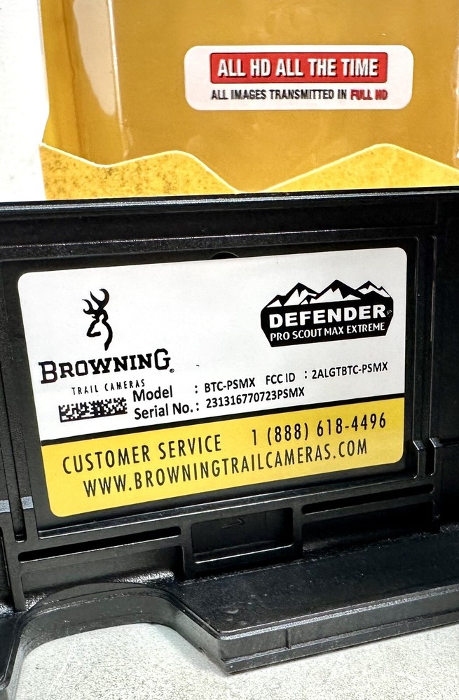 BROWNING DEFENDER PRO SCOUT MAX EXTREME GAME CAMERA