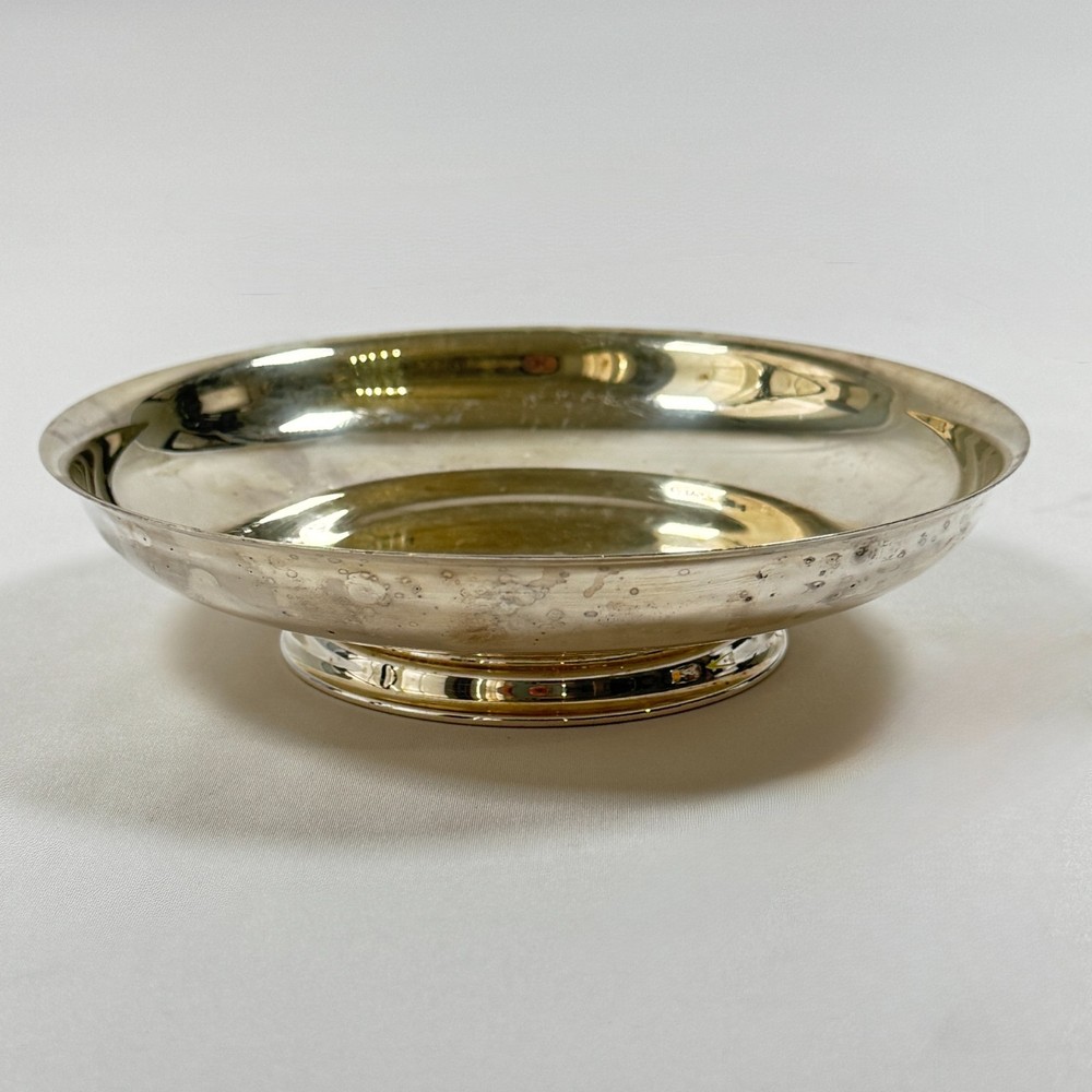 Vintage WM. A. Rogers Silver-Plated 6" Footed Bowl