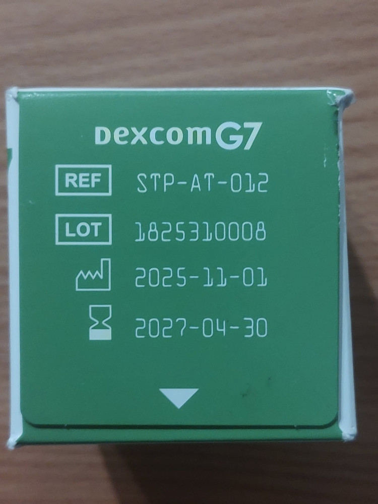 G7 Sensor (expiration 04/30/2027)