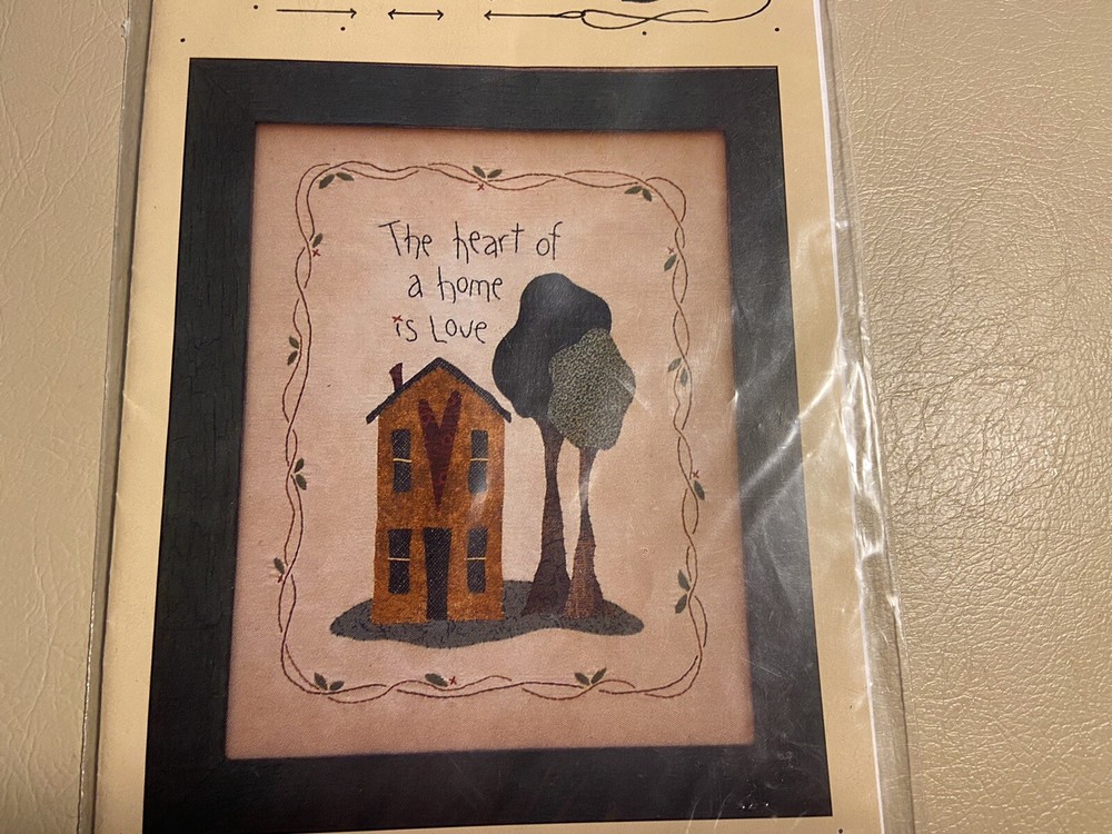 threads that bind hearts and home embroidery and applique pattern