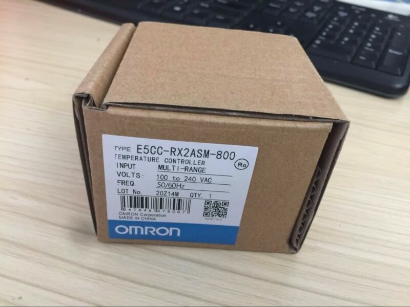 Original Digital Omron Temperature Controller E5CC-RX2ASM-800 In Box -New #OM