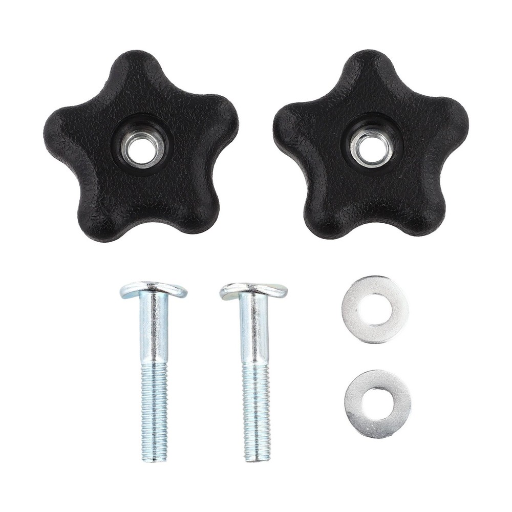 2 Pack For Toro Lawnmower Handle Knobs with Washer and Bolt Replacement Set