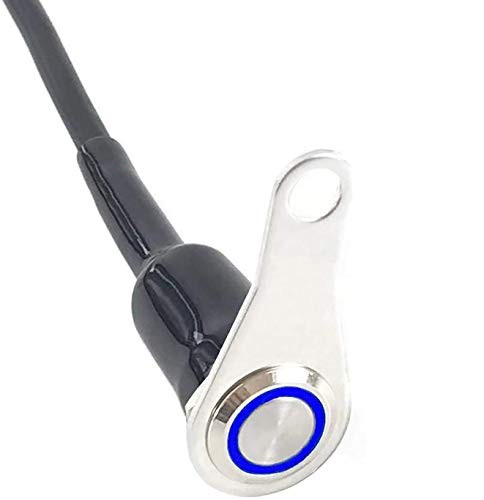 Universal Stainless Steel LED Motorcycle Switch ON-Off Handlebar Adjustable