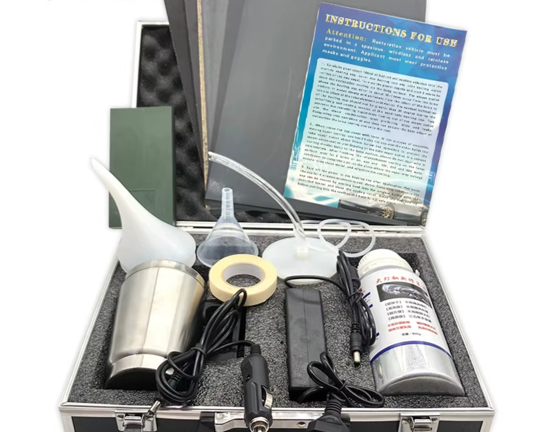 Car Headlight Polishing Restoration Kit 800ML Repair Liquid Polymer Tool