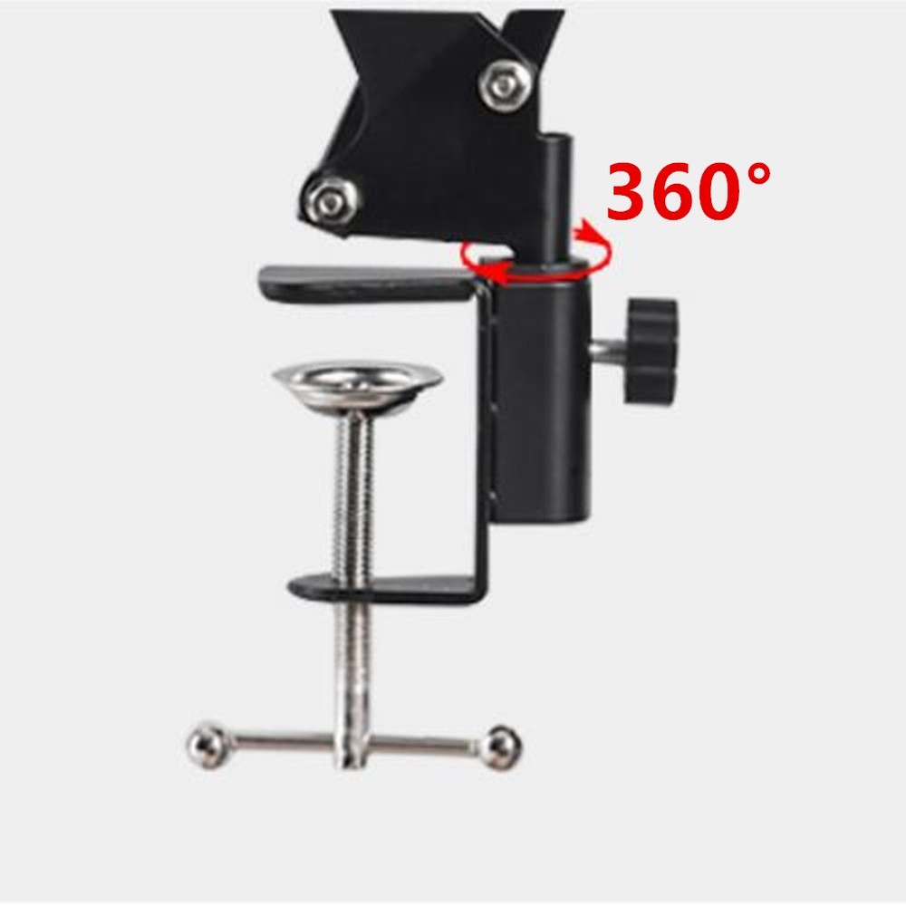 360° Rotation Adjustable Tablet Mount Foldable Bed Phone Stand Holder for iPad G
