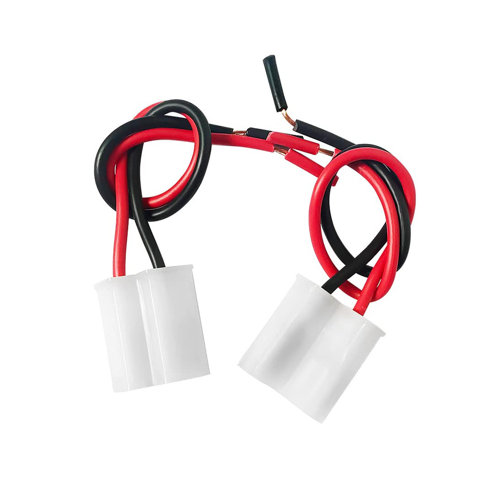 2-Wire Flasher Socket, Universal 2-Pin Flasher Connector Harness, Used with Fla