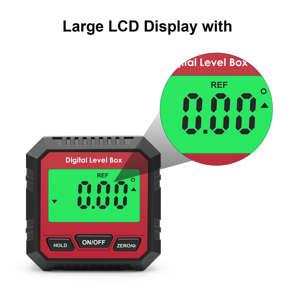 Electronic Level Angle Gauge Angle Finder Inclinometer Angle Measure Tool G6S7
