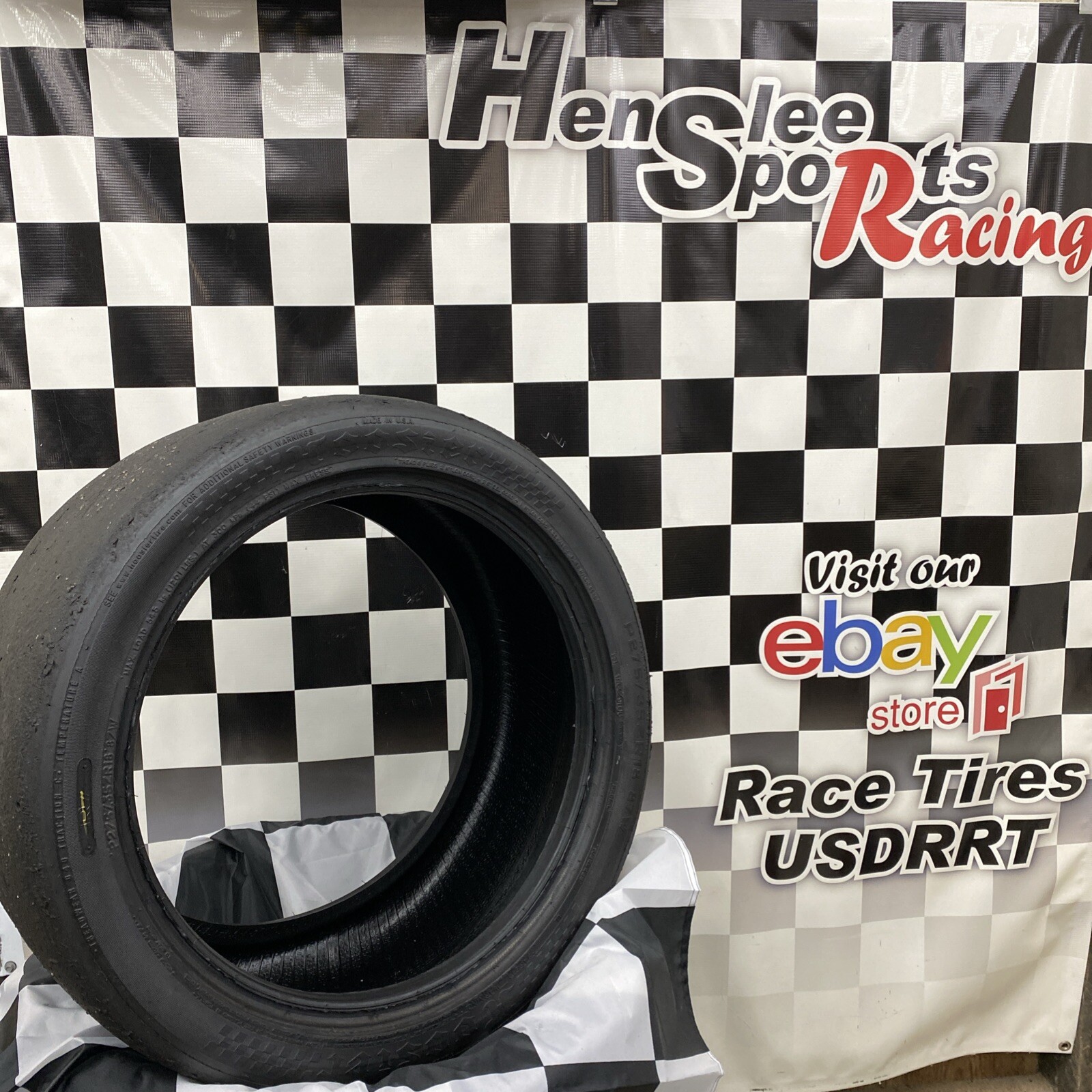 159-1 USDRRT HOOSIER DOT Road Race Tire. 275/35 ZR18 R7