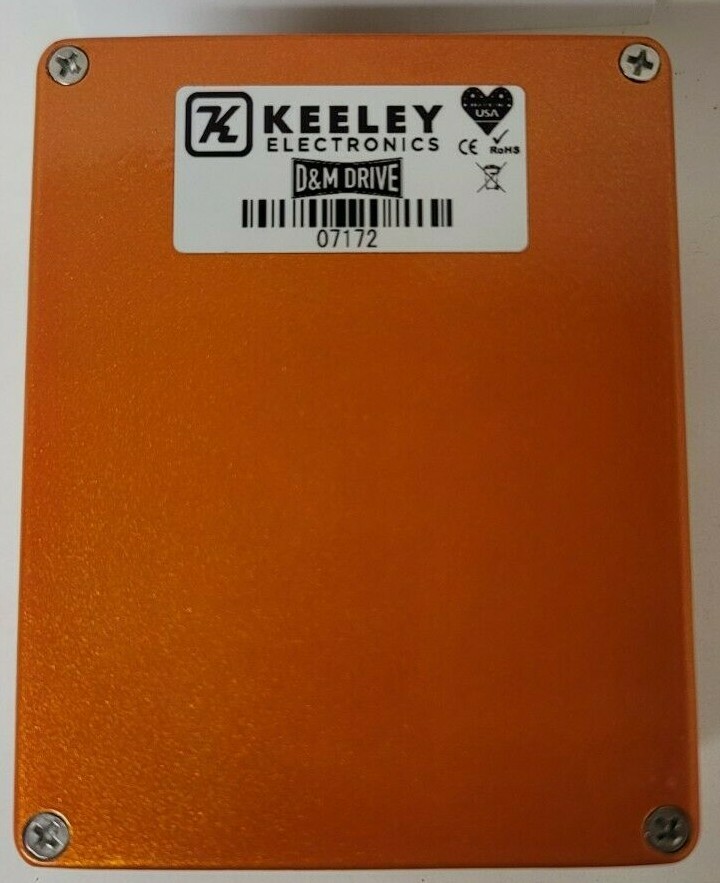 Keeley D&M Drive and Boost Effects Pedal