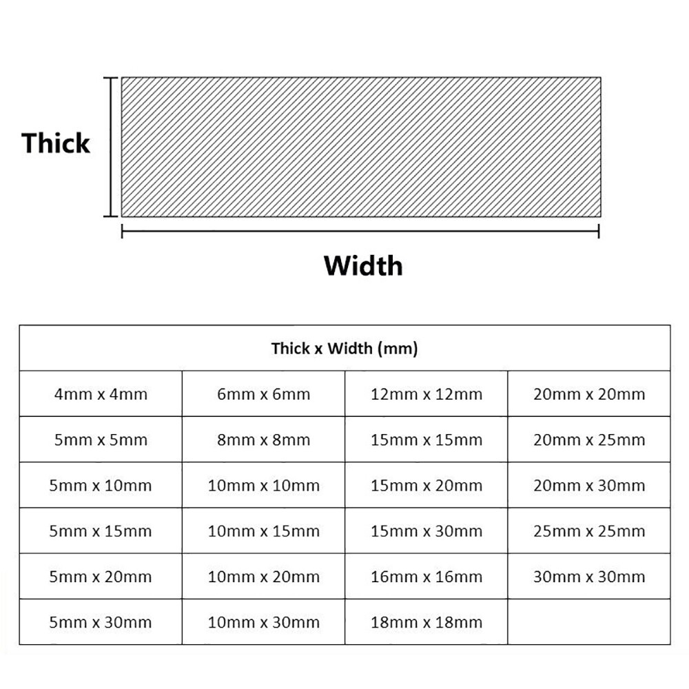 Silicone Rubber Square Solid Sealing Strip Gasket 4mm ~ 50mm Flexible Waterproof