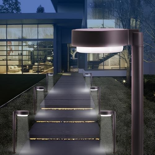 Alpan Solar Down Light (Warm White) with Integrated Solar Panel, Weather