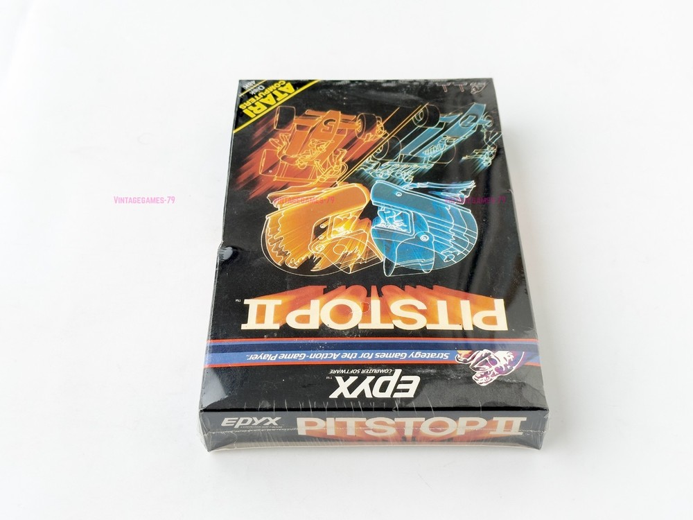 Pitstop II - Epyx - 1984 / Atari 8-Bit - Sealed