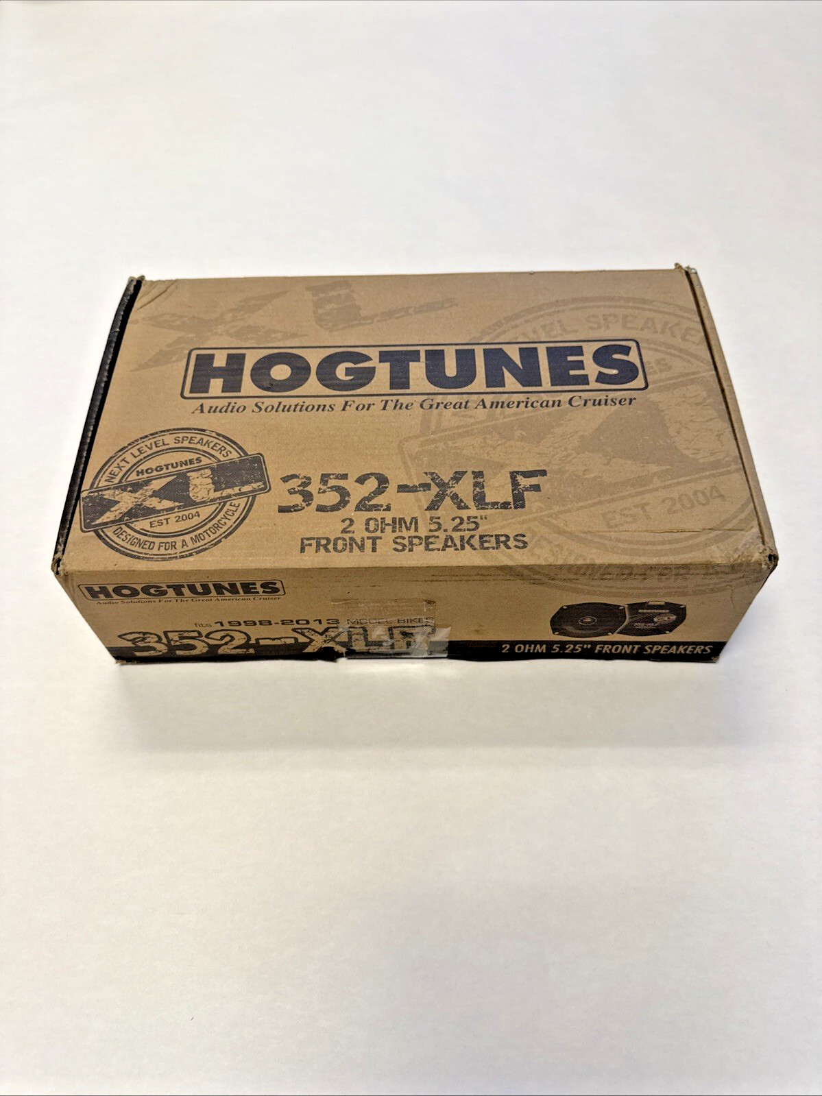 Hogtunes - XL Front Speaker Kit for Harley Models - 352-XLF