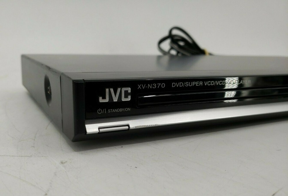 JVC XV-N370 DVD/Super VCD/VCD/CD Player *No Remote* Tested