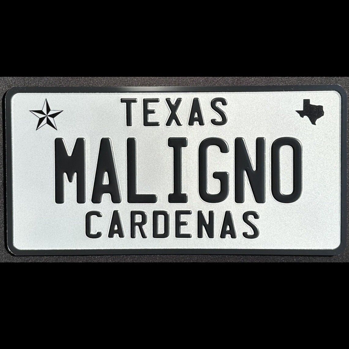 Personalized License Plates EMBOSSED