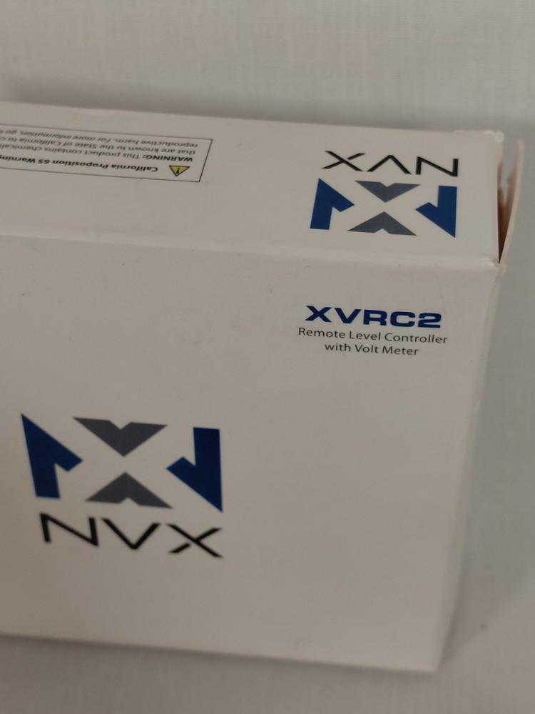 NVX Remote Level Controller with Digital Voltmeter - Universal (XVRC2)