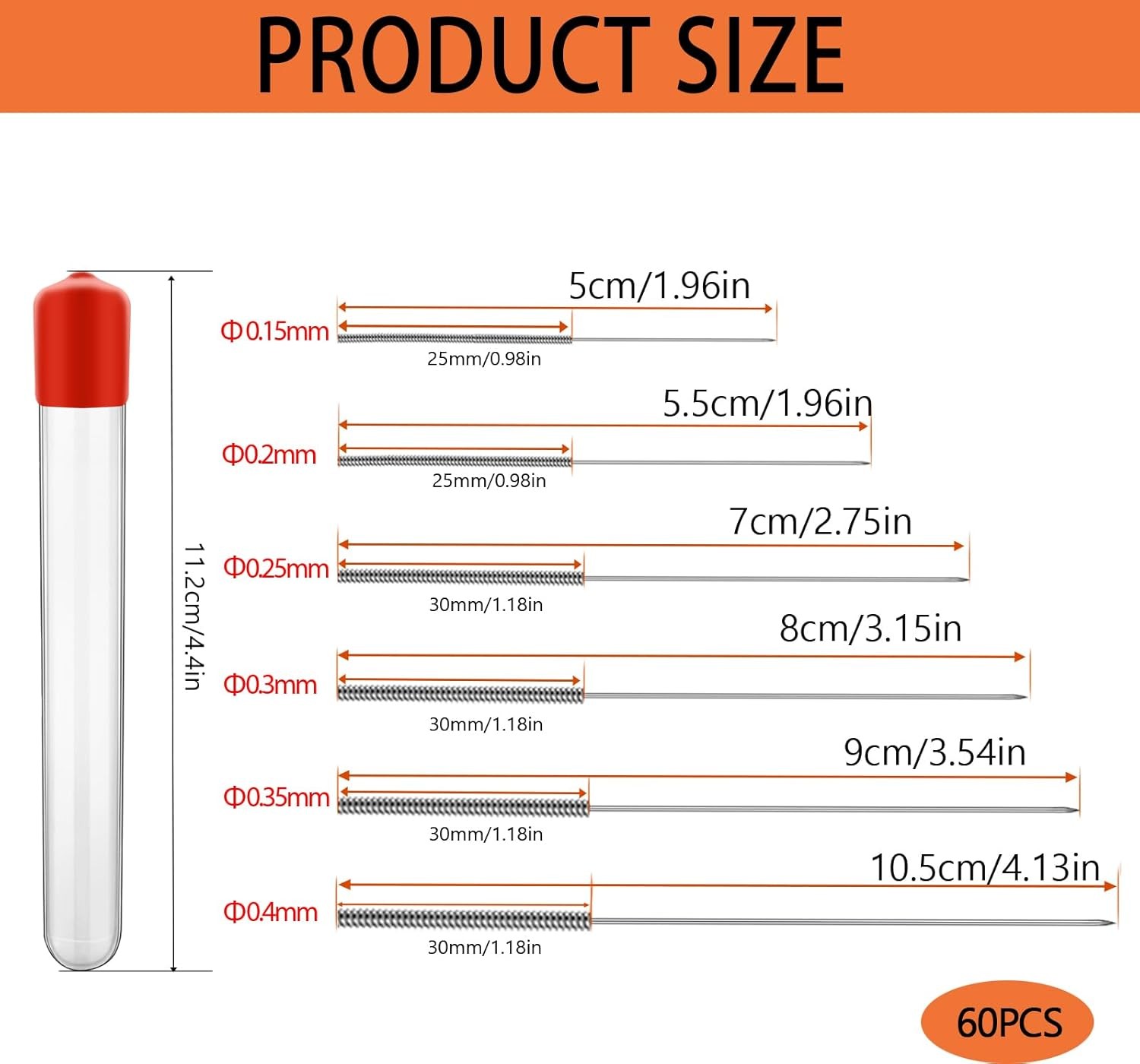 60 Pieces 3D Printer Nozzle Cleaning Kit,Stainless Steel Cleaning...