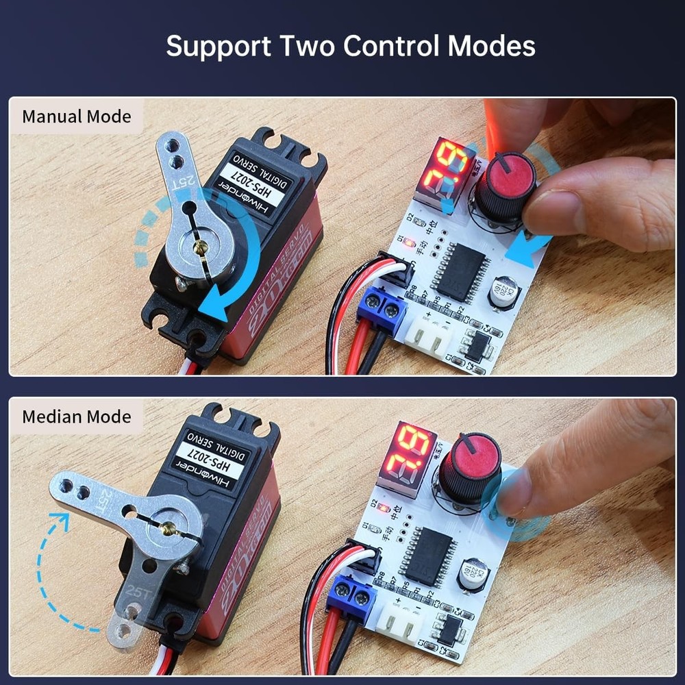 RC Digital Servo Tester 1 Channels Motor Controller 1ch