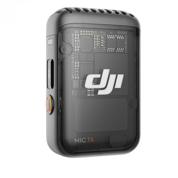 DJI Mic 2 Transmitter/Recorder with Built-In Microphone (Shadow Black)