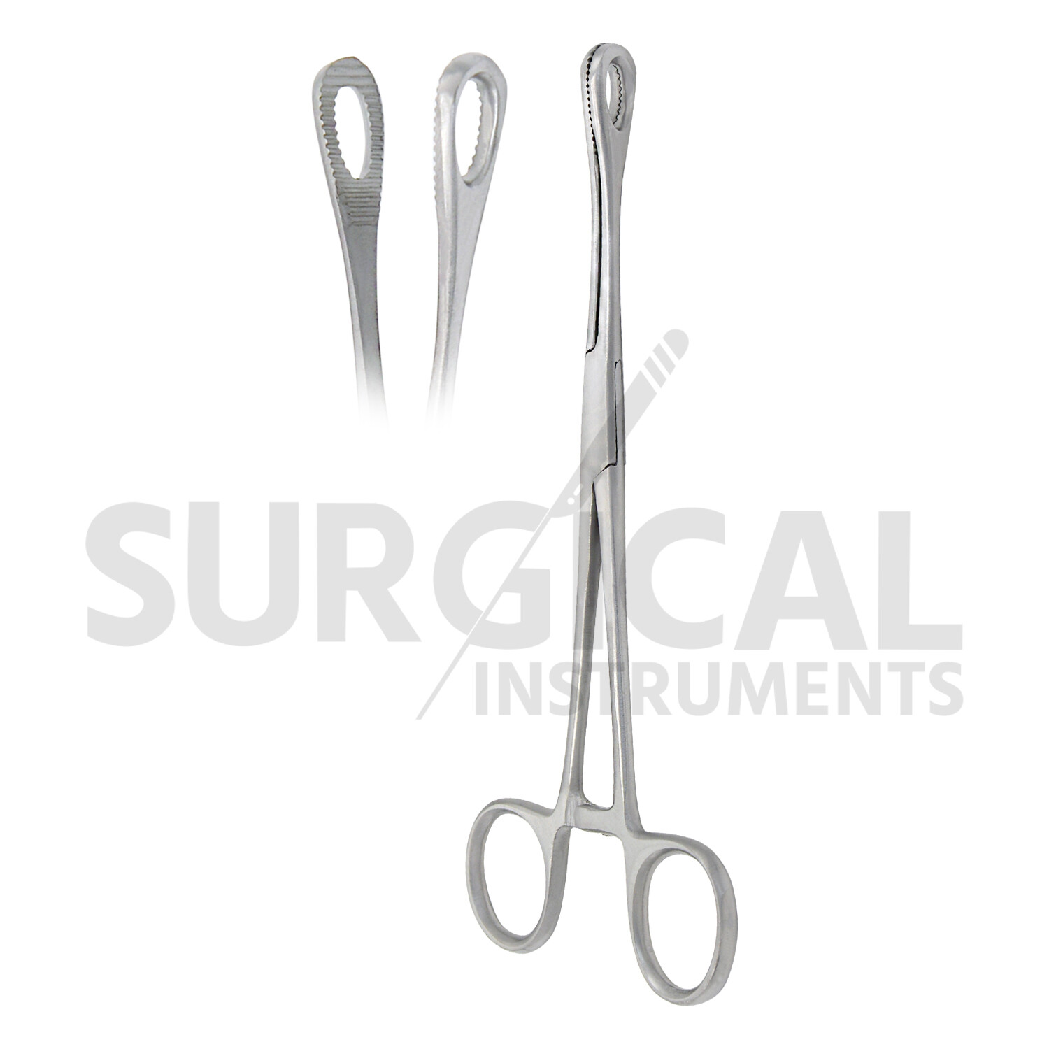 Body Piercing Forceps Kit Hemostat Sponge Clamp 7" Straight German Grade