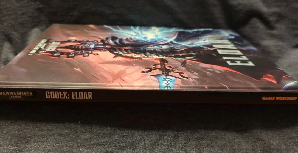 Warhammer 40K Codex Eldar 2012 Hardcover Book Games Workshop 1547