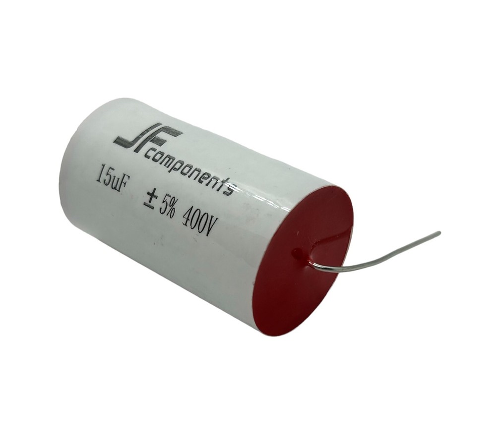   JFcomponents 15uF 400V MKP Metallized Poly Capacitor for crossover. 