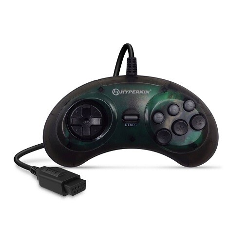 GN6 Premium Controller For Genesis (Space Black) - Hyperkin