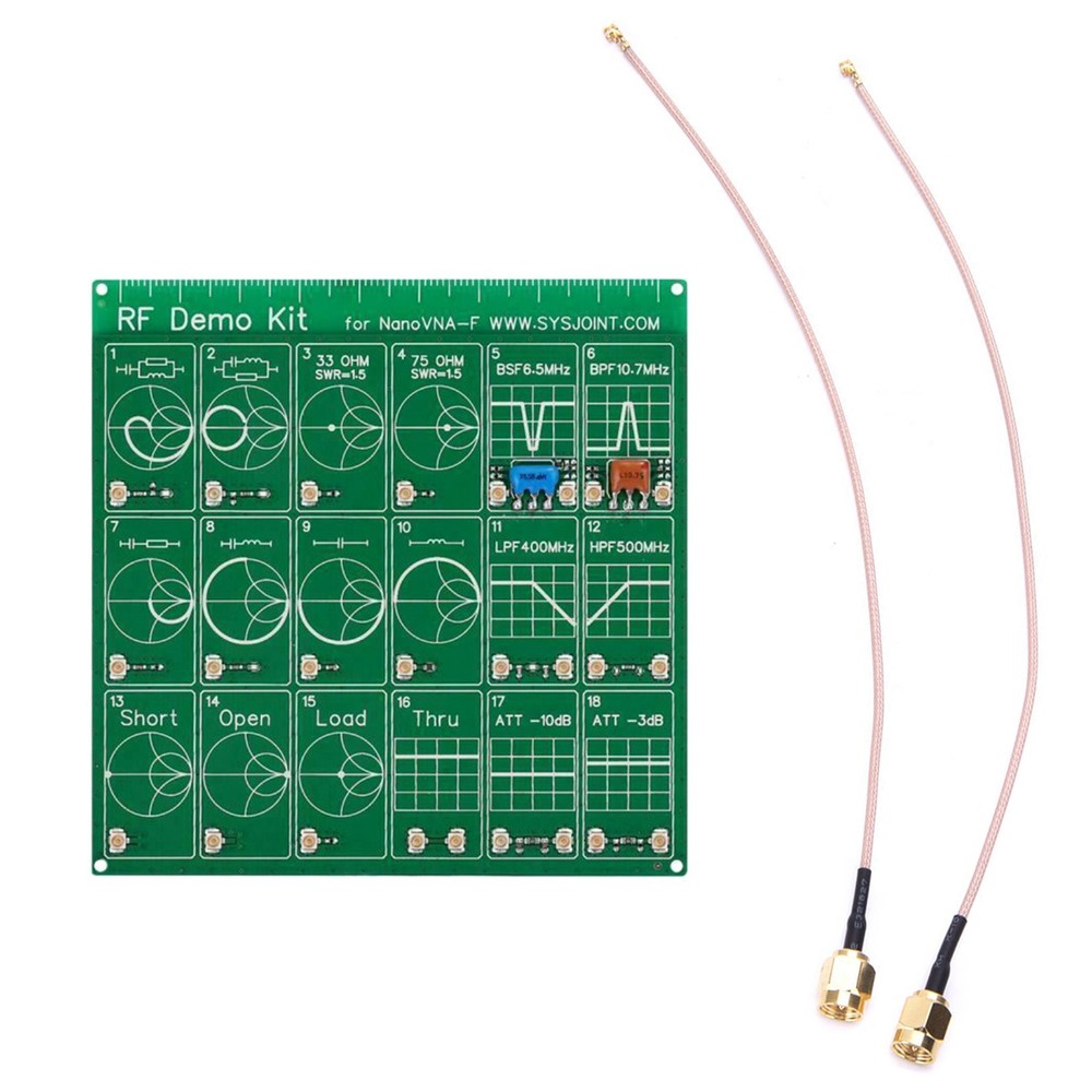 Radio Frequency RF Tester PCB Board Vector Network Analyzer Tool For Nano VNA-F