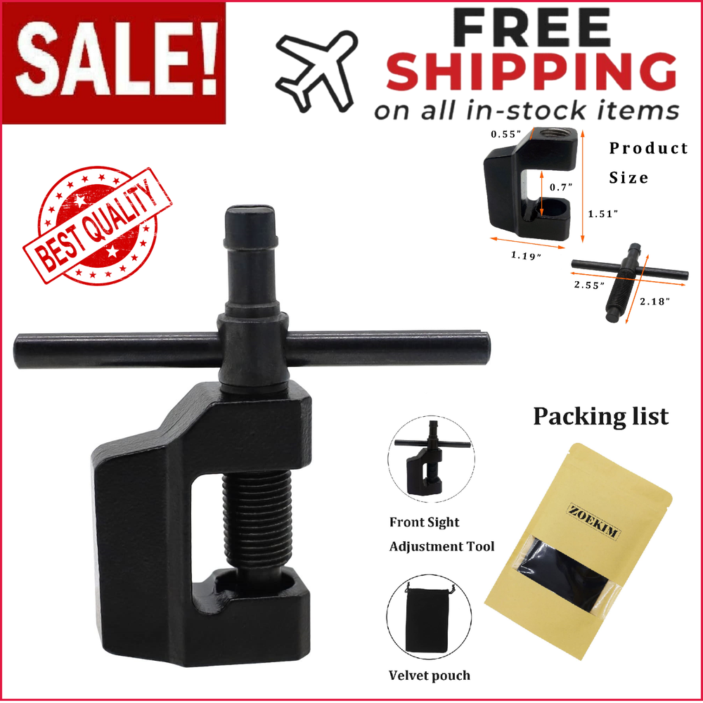 Front Sight Adjustment Tool 7.62X39Mm for Ak/Sks Sight Elevation & Windage Adj