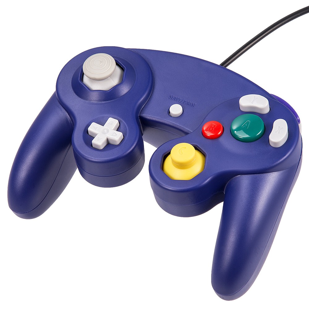 2Pack Wired Controllers Gamepad compatible For Nintendo Gamecube Console Game