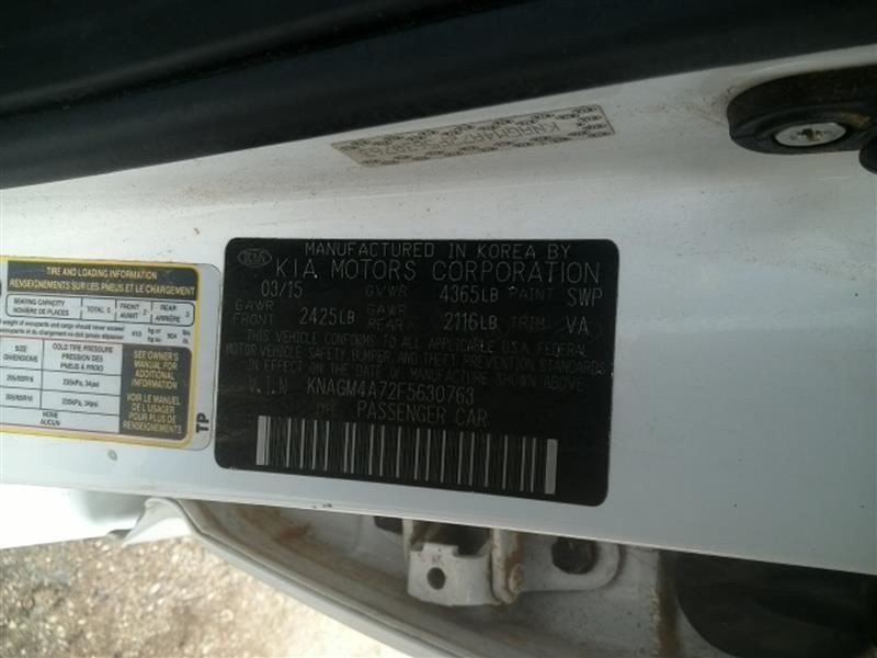 Engine ECM Electronic Control Module Automatic 2.4L Fits 14-15 OPTIMA 6464296