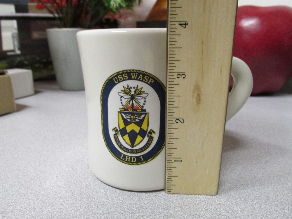 USS WASP LHD 1 Ceramic Coffee Cup